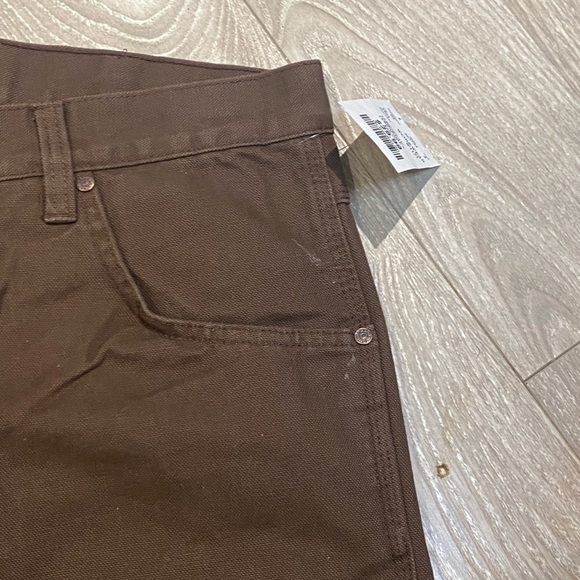 Tough Duck Work Pants WP021 Chestnut Colour 12Ib Sz 34W x 32L. NWT. - Picture 8 of 11